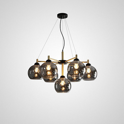 Подвесная люстра Imperium Loft Etna D57 Amber 344131-26