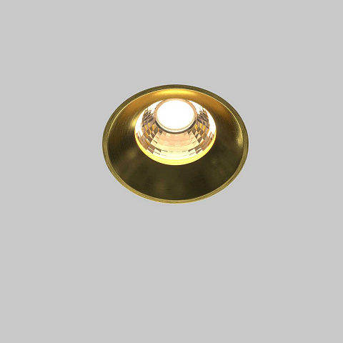 Встраиваемый светильник Maytoni DL058-12W3K-TRS-BS
