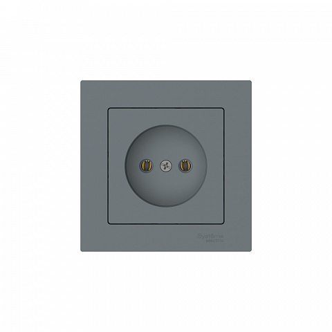 Systeme Electric AtlasDesign Грифель Розетка без заземления, 16А, в сборе, быстрозажим. клем.