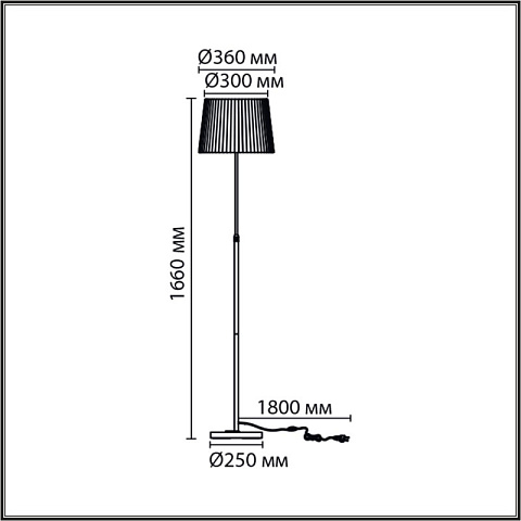 Торшер LUMION 8302/1F