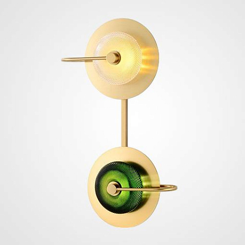 Бра Imperium Loft Green Disk 144306-22