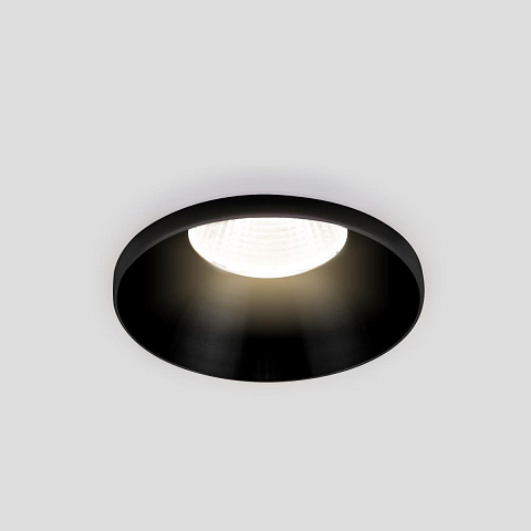 Встраиваемый светодиодный светильник Elektrostandard Nuta 25026/Led 7W 4200K BK черный a056781