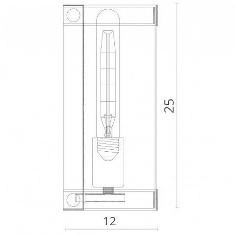 Бра Divinare 8110/03 AP-1