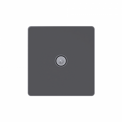 Systeme Electric Systeme Infinity Вулканический пепел Розетка телевизионная TV/FM 5-1000MГц
