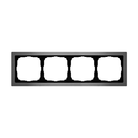 Systeme Electric ArtGallery Pure Металл Алюминий Рамка 4-ая