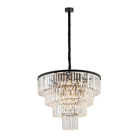 Подвесная люстра Nowodvorski Cristal L Black 7614