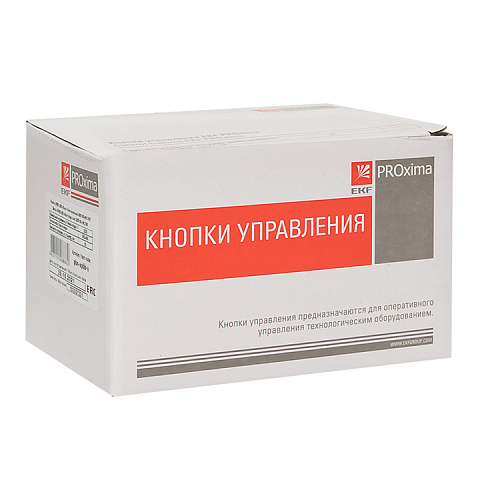 EKF PROxima Кнопка APBB-22N "Пуск-Стоп" овальная 220В NO+NC