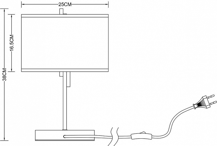Настольная лампа ARTE Lamp A5037LT-2CC