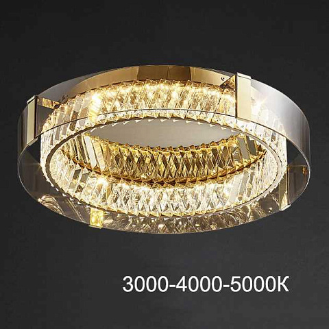 Потолочная люстра Imperium Loft Persey D80 Amber Трех 223746-23