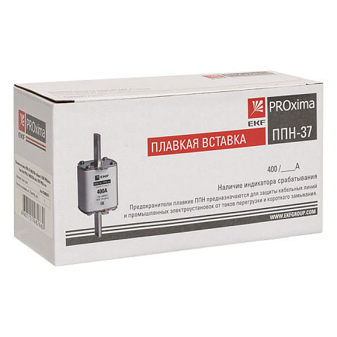 EKF PROxima Плавкая вставка ППН-37 400/315А габарит 2