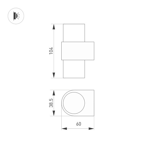 Бра Arlight 035563