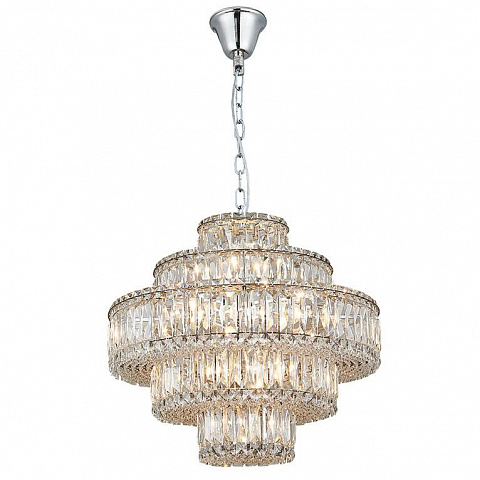 Подвесная люстра Newport 8459+6/C chrome