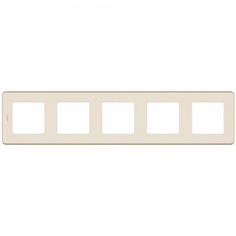 Legrand INSPIRIA Слоновая кость Рамка - 5 постов