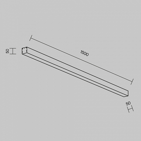 Линейный светильник Maytoni Technical LL311021