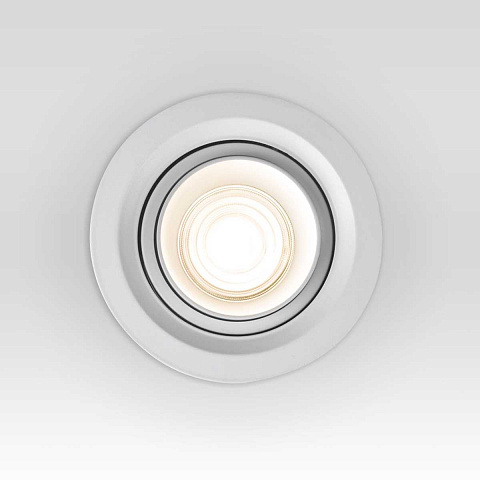 Встраиваемый светодиодный светильник Elektrostandard Zoom 9919 LED 10W 3000K белый a064031
