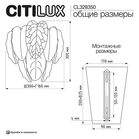 Бра Citilux CL328350