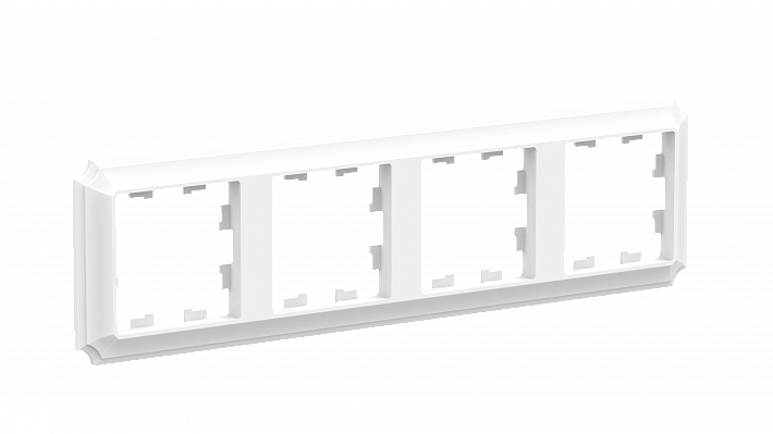 Systeme Electric AtlasDesign Antique Лотос Рамка 4-ая, универсальная