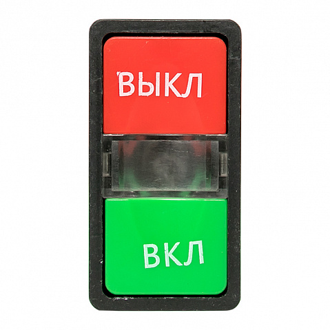 EKF PROxima Кнопка AS-22N "Пуск-Стоп" прямоугольная 220В NO+NC