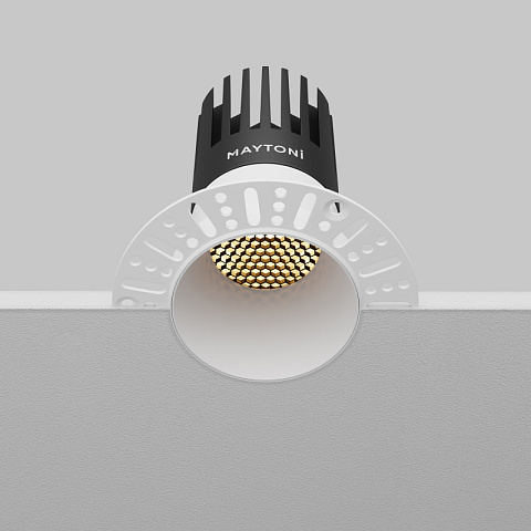 Встраиваемый светильник Maytoni DL122-15W-2.7K-TRS-W