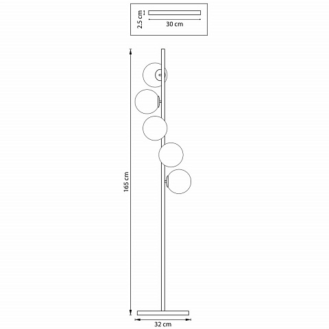 Торшер Lightstar 815757