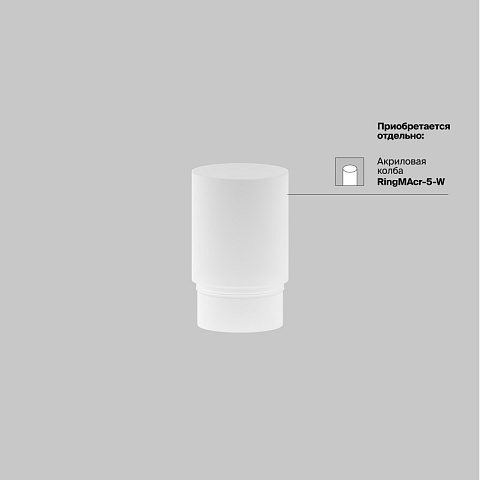 Светильник на шине Maytoni TR032-4-5WTW-S-DD-B