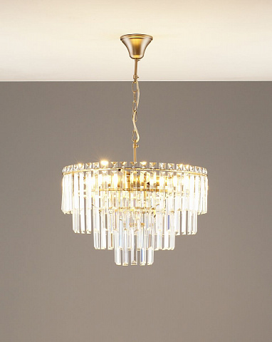 Подвесная люстра Moderli Crystal V10738-9P
