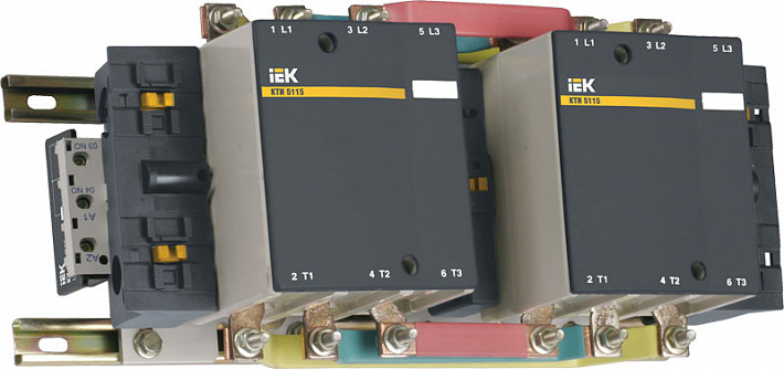 IEK Контактор КТИ-52653 реверс 265А 400В/АС3