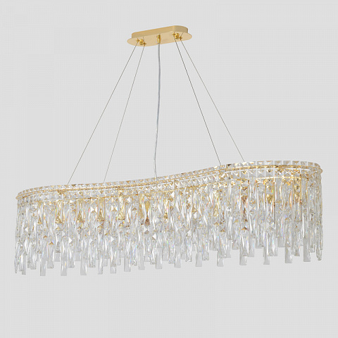 Подвесная люстра Crystal Lux ABRIL SP12 L1200 GOLD