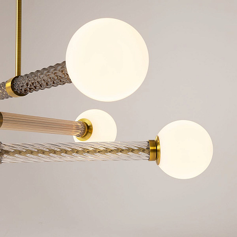 Люстра на штанге Maytoni MOD287PL-06BS