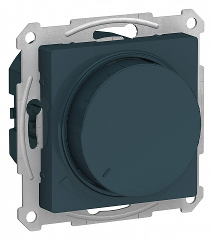 Systeme Electric AtlasDesign Изумруд Светорегулятор (диммер) поворотно-нажимной, 315Вт, мех.