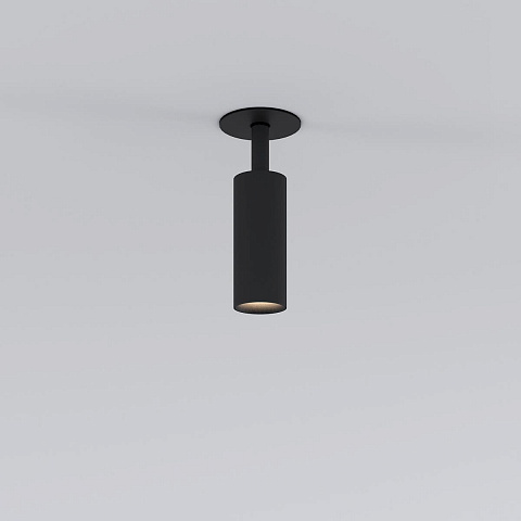 Встраиваемый светодиодный спот Elektrostandard Diffe 25039/Led черный a058218