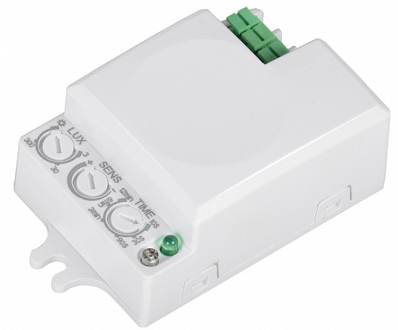 IEK Датчик движения ДД-МВ 401 белый, 500Вт, 360 гр.,8М,IP20,