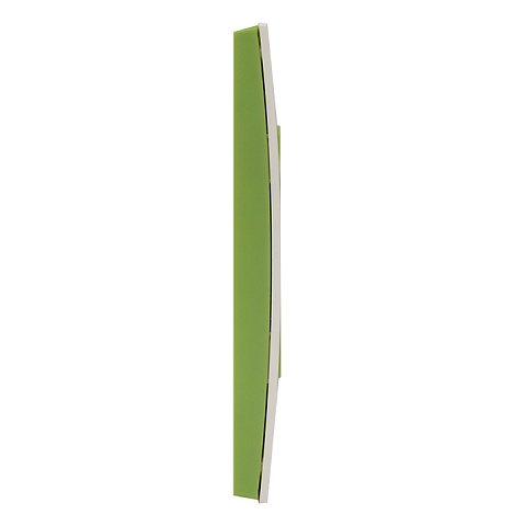 EKF PROxima Стокгольм Белый Линия зеленая Рамка для розетки 2-ой