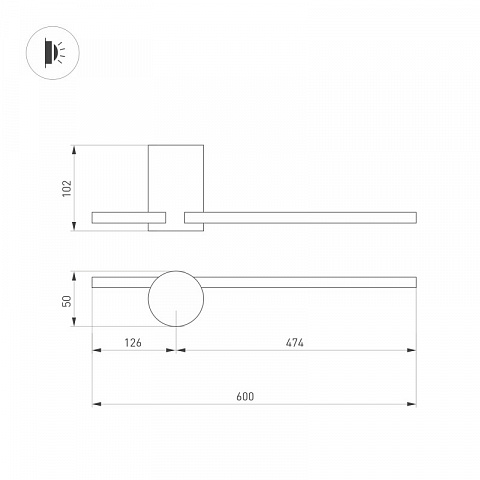 Бра Arlight 035683