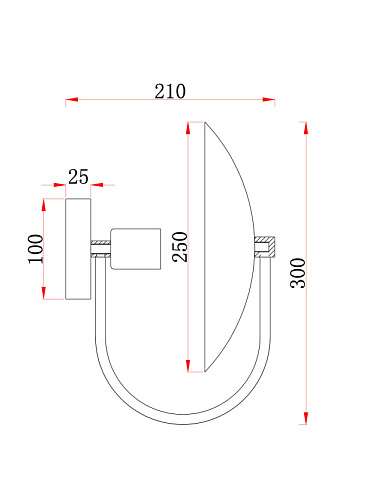 Бра Freya FR5320WL-01B
