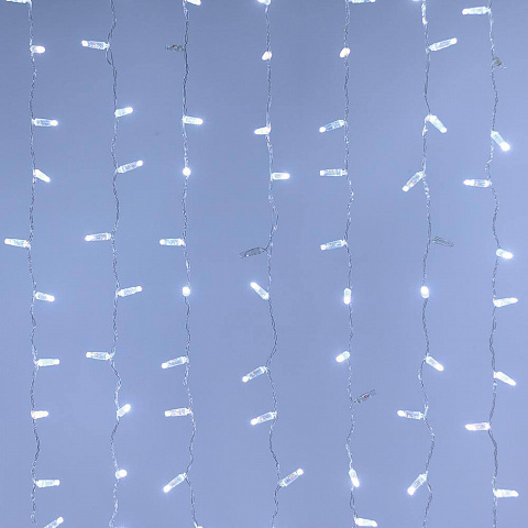 Уличная светодиодная гирлянда Ardecoled занавес 230V белый ARD-Curtain-Classic-2000X1500-Clear-360Led-Blink White 024852