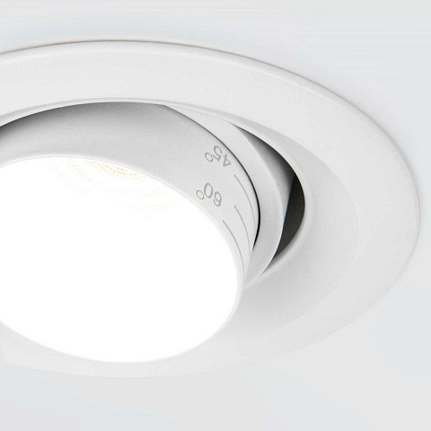 Встраиваемый светодиодный светильник Elektrostandard Zoom 9919 LED 10W 3000K белый a064031