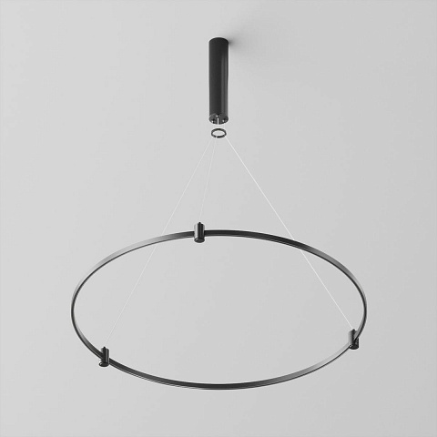 Основание круглое для трековых светильников Maytoni Technical Flarity TFC-Flar-H01-B
