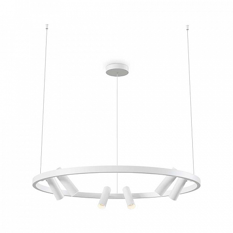 Подвесная светодиодная люстра Maytoni Satellite MOD102PL-L42WK