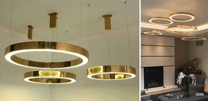 Подвесной светодиодный светильник Imperium Loft Light Ring Horizontal 177931-22