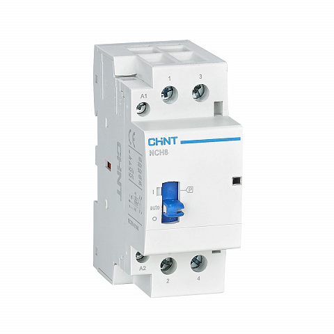 CHINT Контактор модульный с ручн. упр. NCH8-16M/20 AC220-240В 50/60Гц (R)