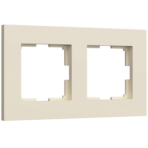 Рамка на 2 поста Werkel Slab айвори софт W0022962 4690389193392
