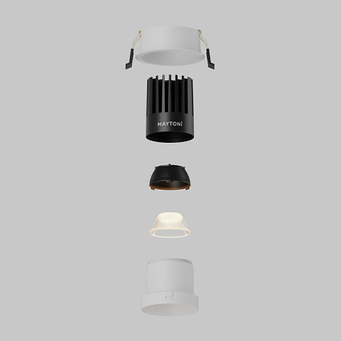 Встраиваемый светильник Maytoni DL118-15W-2.7K-W