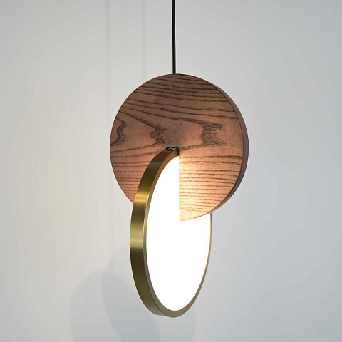 Подвесной светильник Imperium Loft Glatt Wood 7W 337333-26