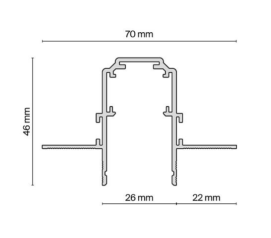 Шинопровод Maytoni TRX034-421.12W