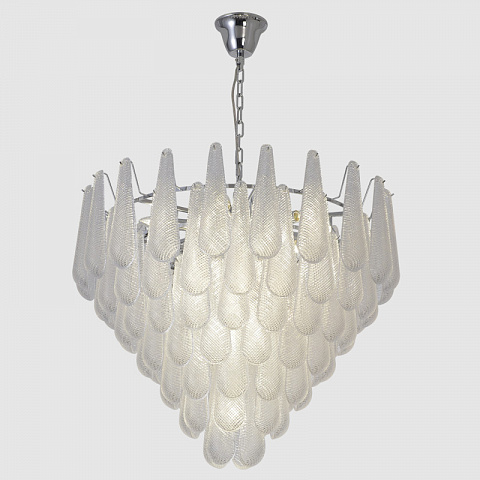 Подвесная люстра Crystal Lux FONTAIN SP18 CHROME
