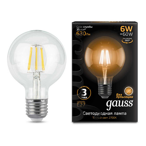Светодиодная лампа Gauss 105802106