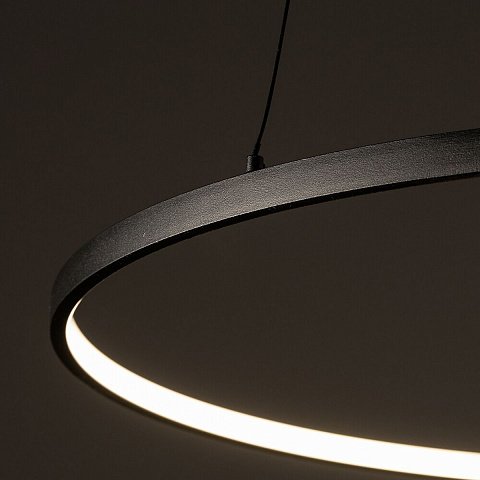 Подвесная люстра Nowodvorski Circolo Led M Black 10812