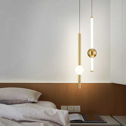 Подвесной светильник Imperium Loft Wand Vrt A H50 Brass 345103-23