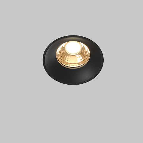 Встраиваемый светильник Maytoni DL058-12W2.7K-TRS-B